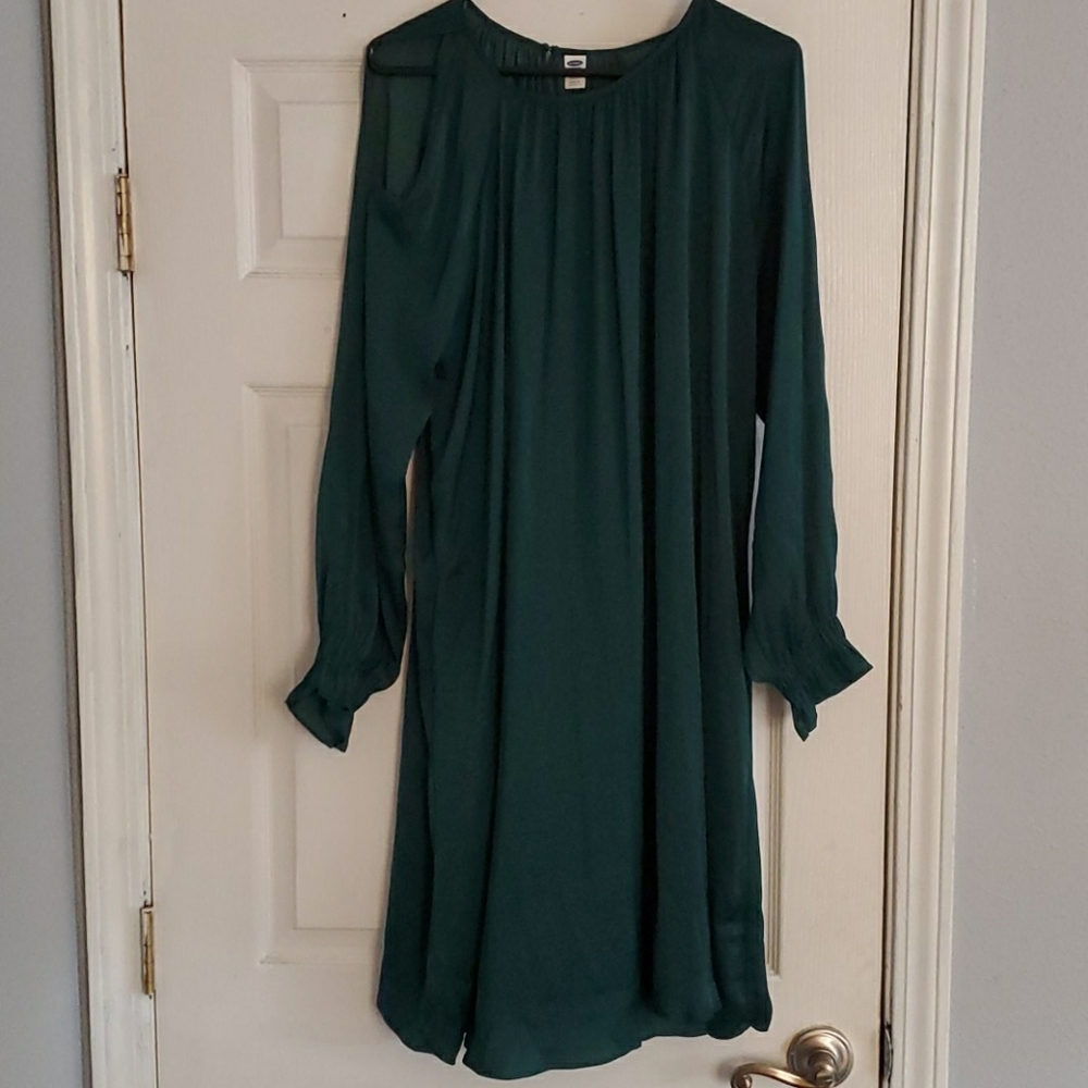 XL old navy emerald green dress